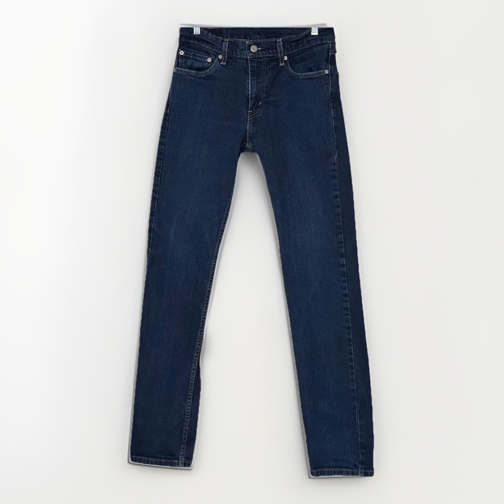 Levis 511 Jeans Men's 31x34 Blue Slim Fit Dark Wash Denim Classic